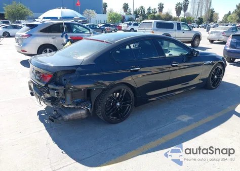 2014 BMW 650I Gran Coupe из США, поврежденный, VIN WBA6B2C55ED129100